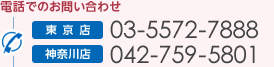 電話でのお問い合わせ 042-759-5801