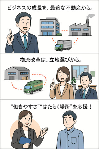 日本>関東・首都圏>事業用不動産を借りる・買う企業を応援する!