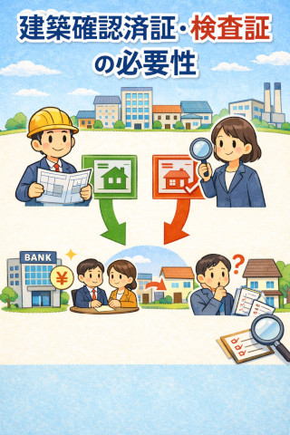 建築確認済証・検査済証の必要性