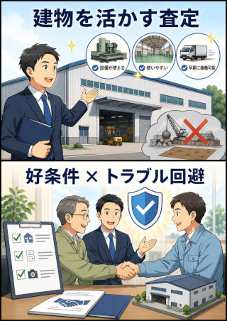 売工場・売倉庫査定