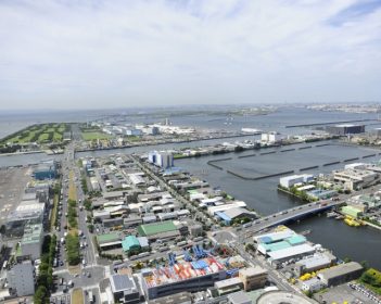 新木場空撮