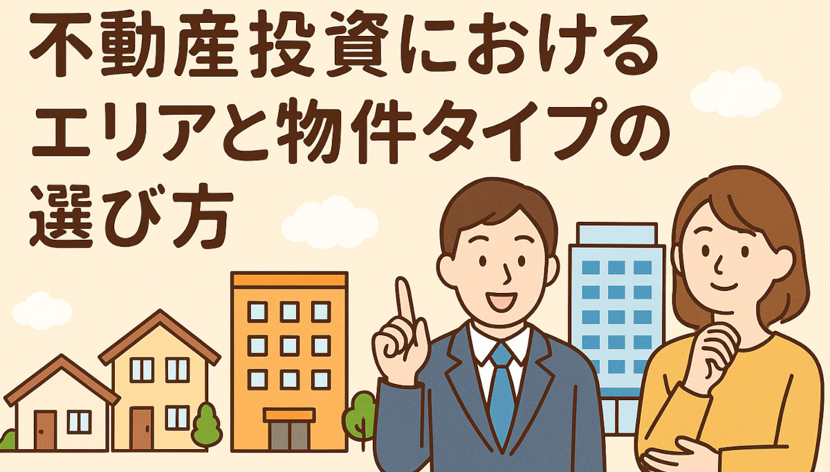 エリアとタイプ別の選び方ガイド