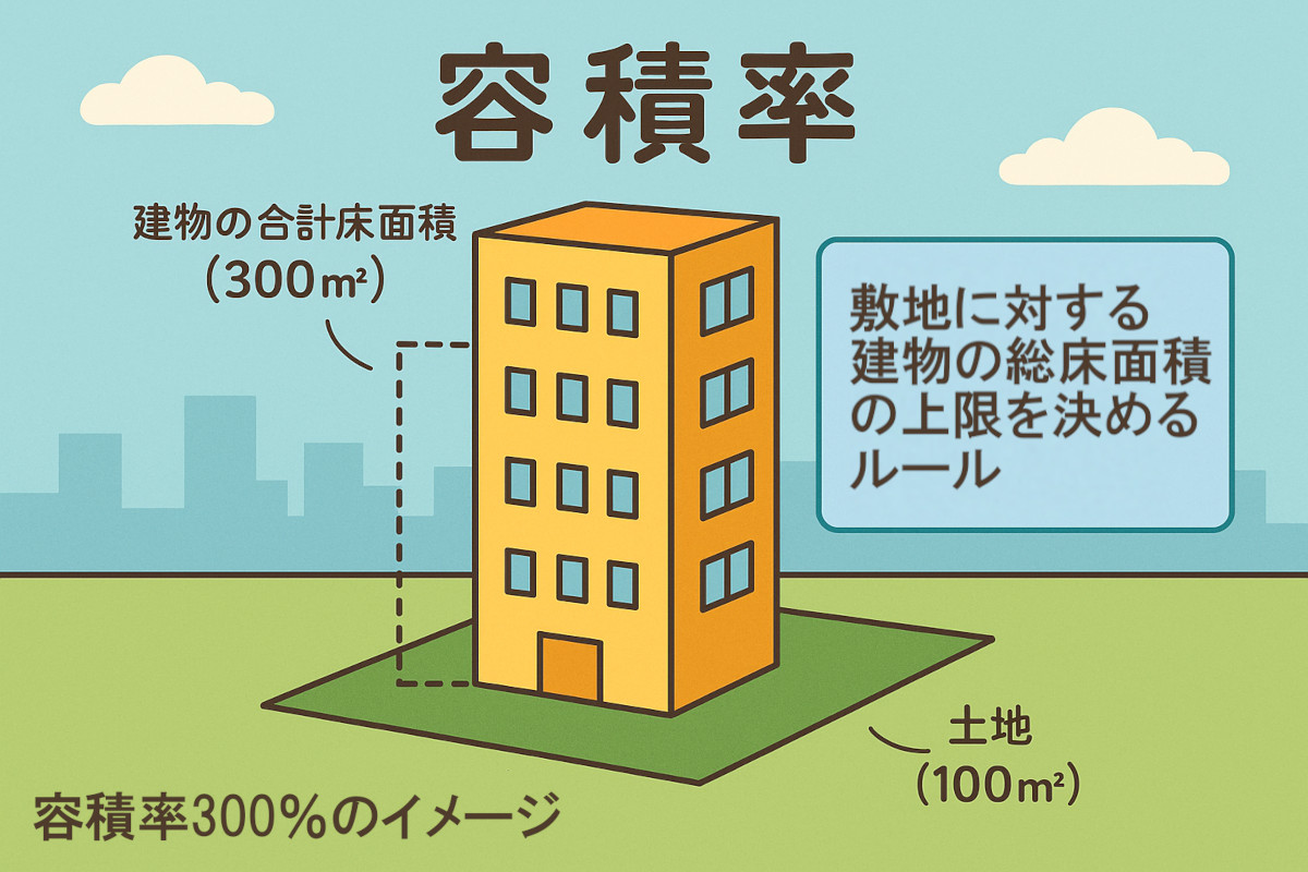 不動産の基本のき】容積率（ようせきりつ）とは？やさしい言葉で不動産 