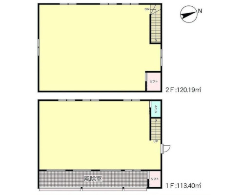千葉市花見川区 京成本線・東葉高速線勝田台駅の売倉庫画像(2)