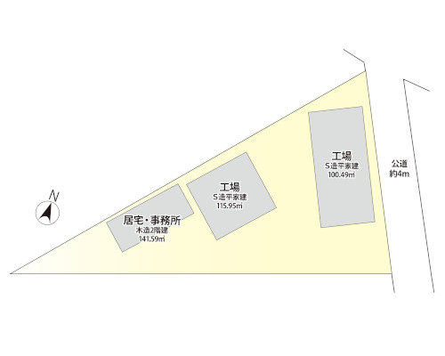 座間市 小田急小田原線小田急相模原駅の売工場・売倉庫画像(2)