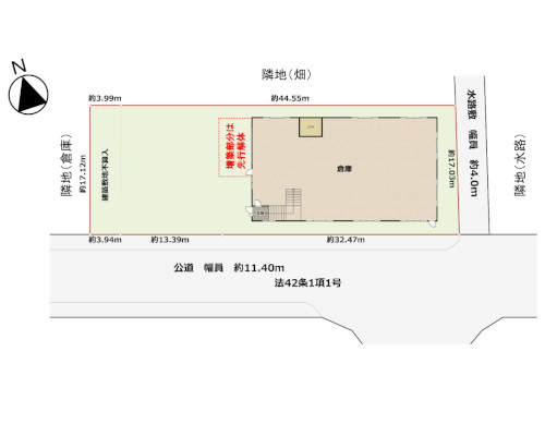 海老名市 JR相模線入谷駅の売倉庫画像(4)