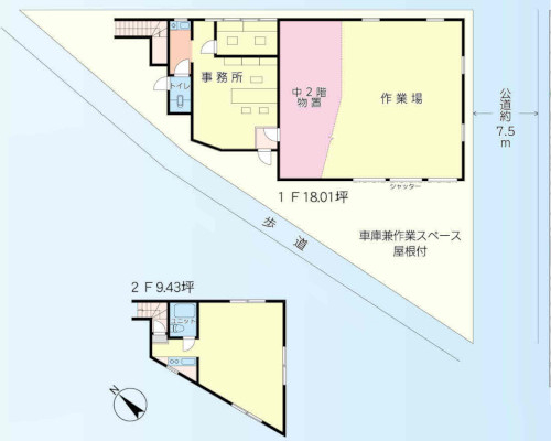 江戸川区 都営新宿線一之江駅の売工場画像(2)