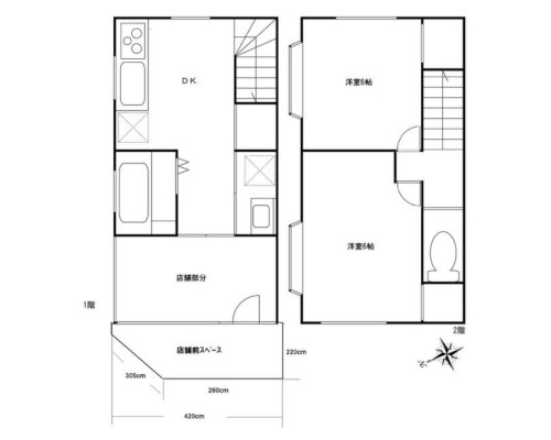 西東京市 西武新宿線西武柳沢駅の売店舗画像(2)