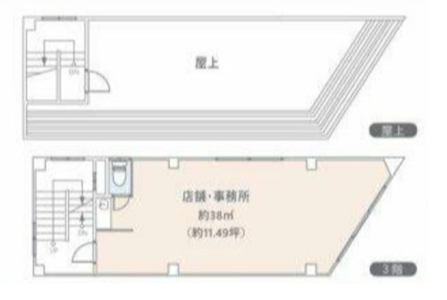 練馬区 東京メトロ有楽町線・副都心線下赤塚駅の売ビル画像(2)