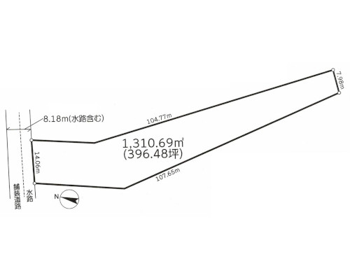 市川市 東京メトロ東西線原木中山駅の売事業用地画像(1)