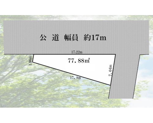 市川市 東京メトロ東西線原木中山駅の売事業用地画像(2)