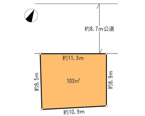 千葉市稲毛区 京成千葉線京成稲毛駅の売事業用地画像(2)