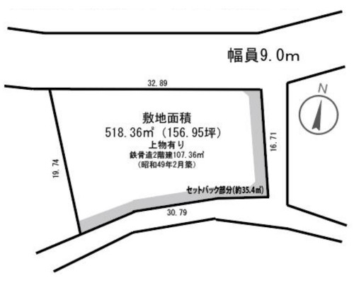 藤沢市 小田急江ノ島線長後駅の売事業用地画像(1)