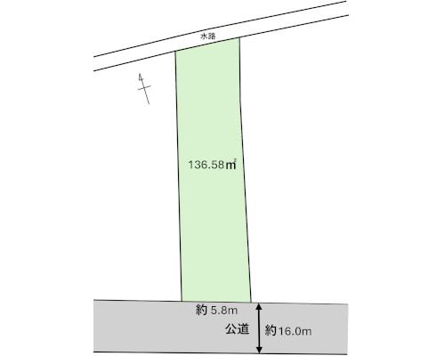 厚木市 小田急小田原線本厚木駅の売事業用地画像(2)