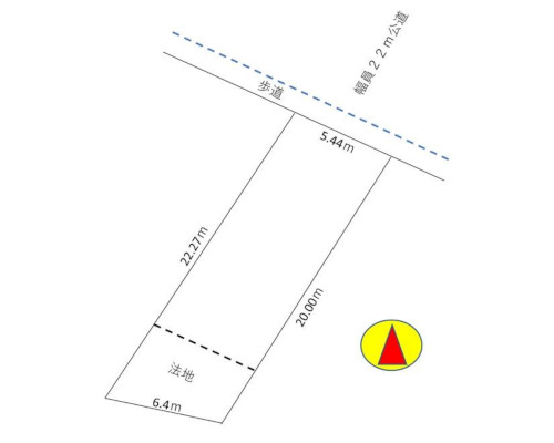 横浜市神奈川区 東急東横線白楽駅の売事業用地画像(2)