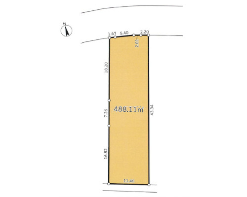 伊勢原市 小田急小田原線愛甲石田駅の売事業用地画像(1)