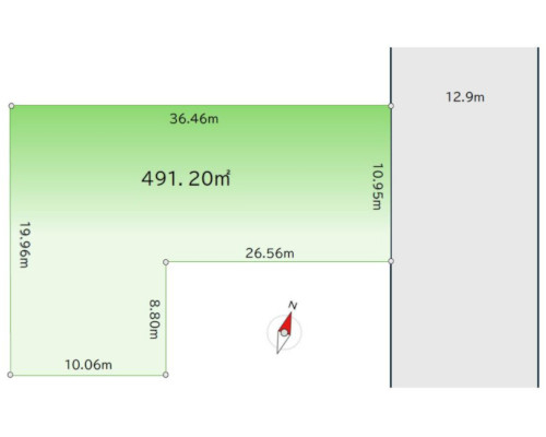 愛甲郡愛川町 小田急小田原線本厚木駅の売事業用地画像(3)