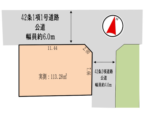 相模原市中央区 JR横浜線矢部駅の売事業用地画像(2)