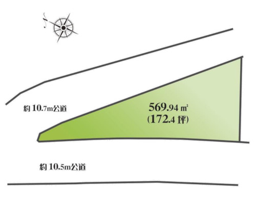 愛甲郡愛川町 小田急小田原線本厚木駅の売事業用地画像(2)