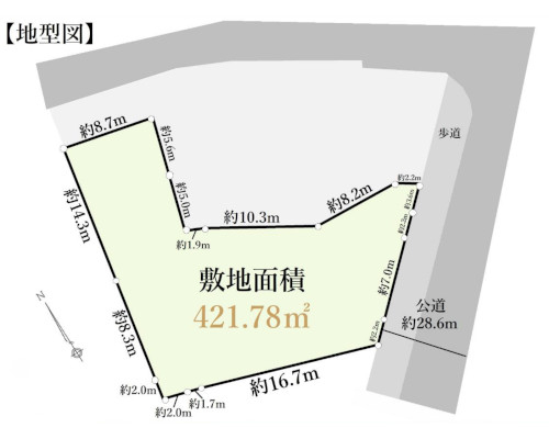 横浜市港北区 東急東横線・目黒線・グリーンライン日吉駅の売事業用地画像(1)