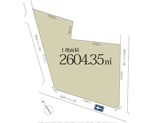 入間郡三芳町 東武東上線みずほ台駅の売事業用地画像(1)