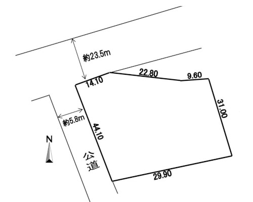 大里郡寄居町 JR八高線・東武東上線・秩父本線寄居駅の売事業用地画像(1)