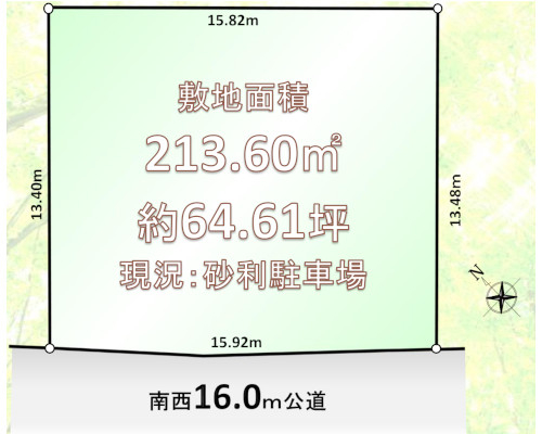 狭山市 西武新宿線狭山市駅の売事業用地画像(2)