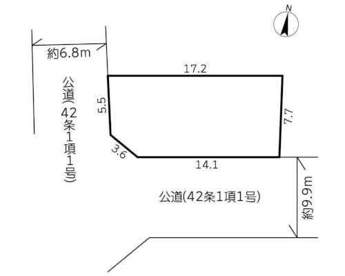 川口市 埼玉高速鉄道線南鳩ヶ谷駅の売事業用地画像(1)