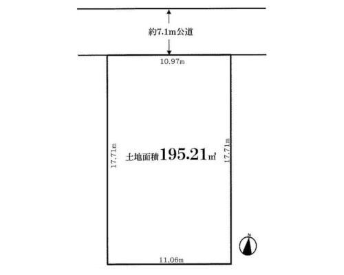 越谷市 東武伊勢崎線蒲生駅の売事業用地画像(1)
