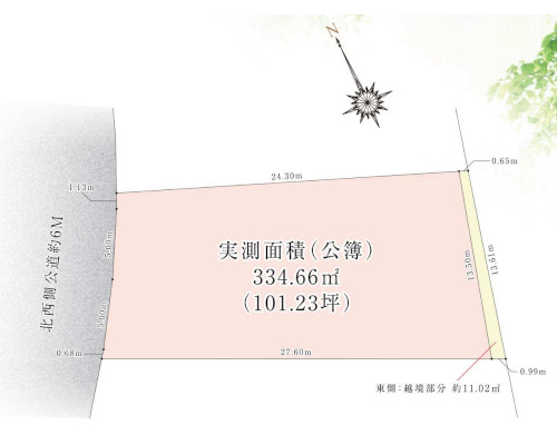 練馬区 東武東上線成増駅の売事業用地画像(2)