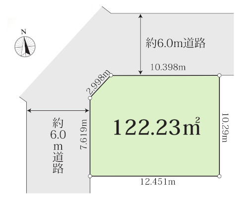 江戸川区 都営新宿線瑞江駅の売事業用地画像(2)