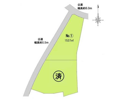 西多摩郡瑞穂町 JR八高線箱根ケ崎駅の売事業用地画像(2)