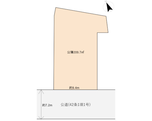 墨田区 京成押上線八広駅の売事業用地画像(2)