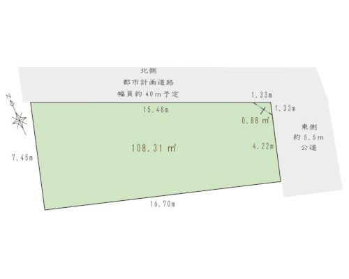 練馬区 西武有楽町線小竹向原駅の売事業用地画像(1)