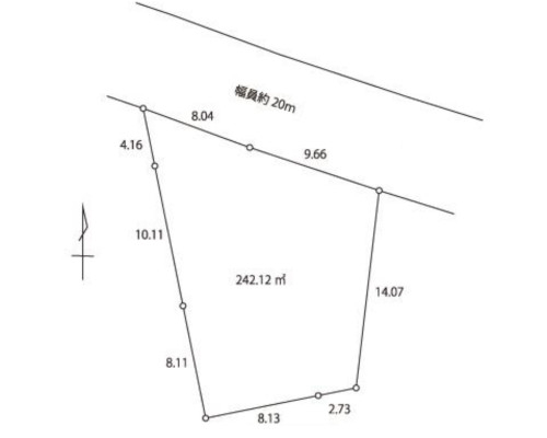 あきる野市 JR五日市線武蔵五日市駅の売事業用地画像(2)