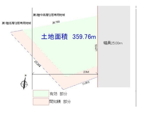 福生市 JR青梅線福生駅の売事業用地画像(2)