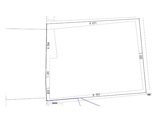 荒川区 東京メトロ千代田線町屋駅の売事業用地画像(1)