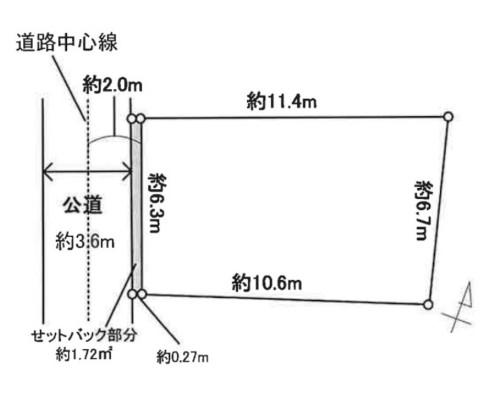港区 都営大江戸線赤羽橋駅の売事業用地画像(1)