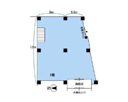 松戸市 新京成線五香駅の貸事務所画像(1)