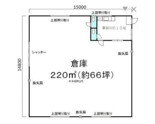 千葉市若葉区 千葉都市モノレール2号線千城台駅の貸倉庫画像(4)