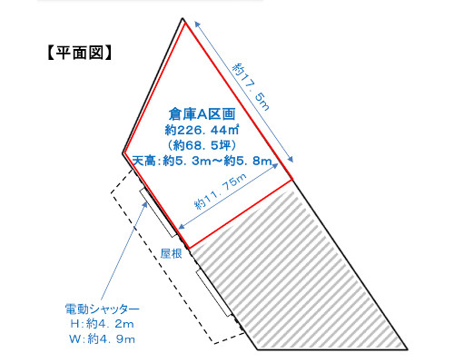 八千代市 東葉高速鉄道東葉高速線八千代緑が丘駅の貸倉庫画像(3)