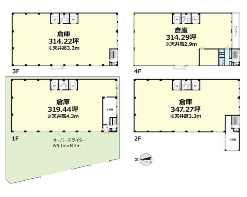 船橋市 JR京葉線二俣新町駅の貸工場・貸倉庫画像(2)