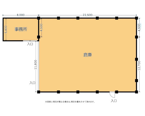 松戸市 JR常磐線(上野~取手)馬橋駅の貸倉庫画像(3)