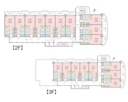 習志野市 京成本線谷津駅の貸寮画像(2)