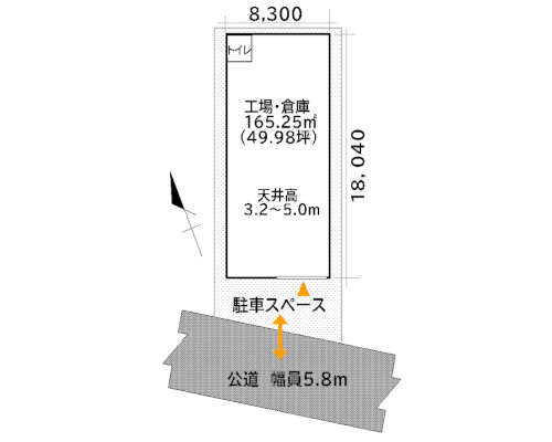 松戸市 北総鉄道北総線秋山駅の貸倉庫画像(3)