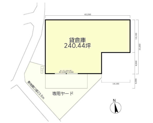 茅ヶ崎市 JR東海道線茅ヶ崎駅の貸倉庫画像(2)