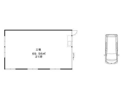 横浜市都筑区 横浜市営地下鉄ブルーライン新羽駅の貸工場・貸倉庫画像(2)