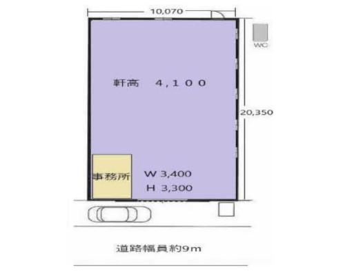 横浜市港北区 東急東横線日吉駅の貸工場・貸倉庫画像(2)