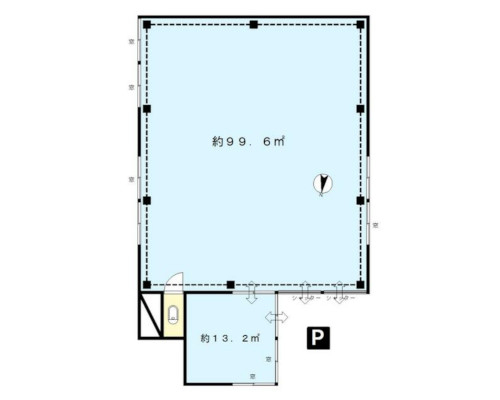 横浜市青葉区 東急田園都市線青葉台駅の貸倉庫画像(2)