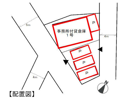 大和市 小田急江ノ島線桜ヶ丘駅の貸倉庫画像(4)